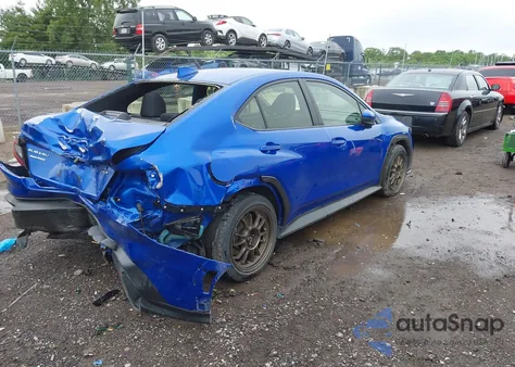 2023 Subaru Wrx из США, поврежденный, VIN JF1VBAA60P9805839